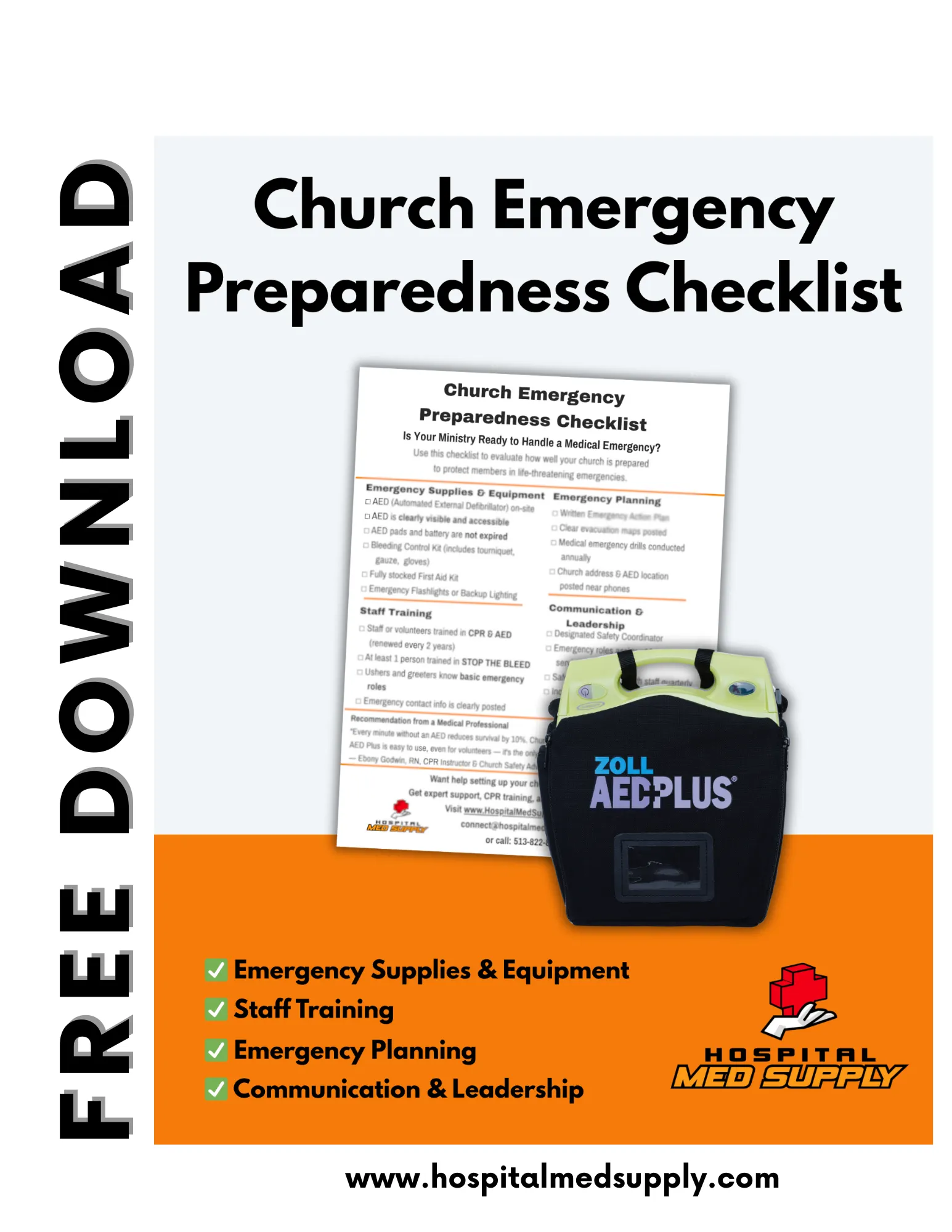 Free Download Church Emergency Preparedness Checklist