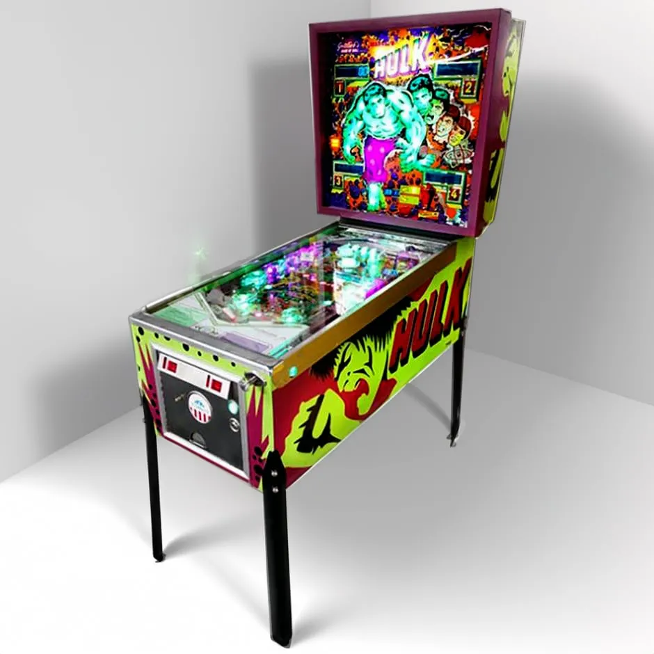 Original Hulk Pinball Design