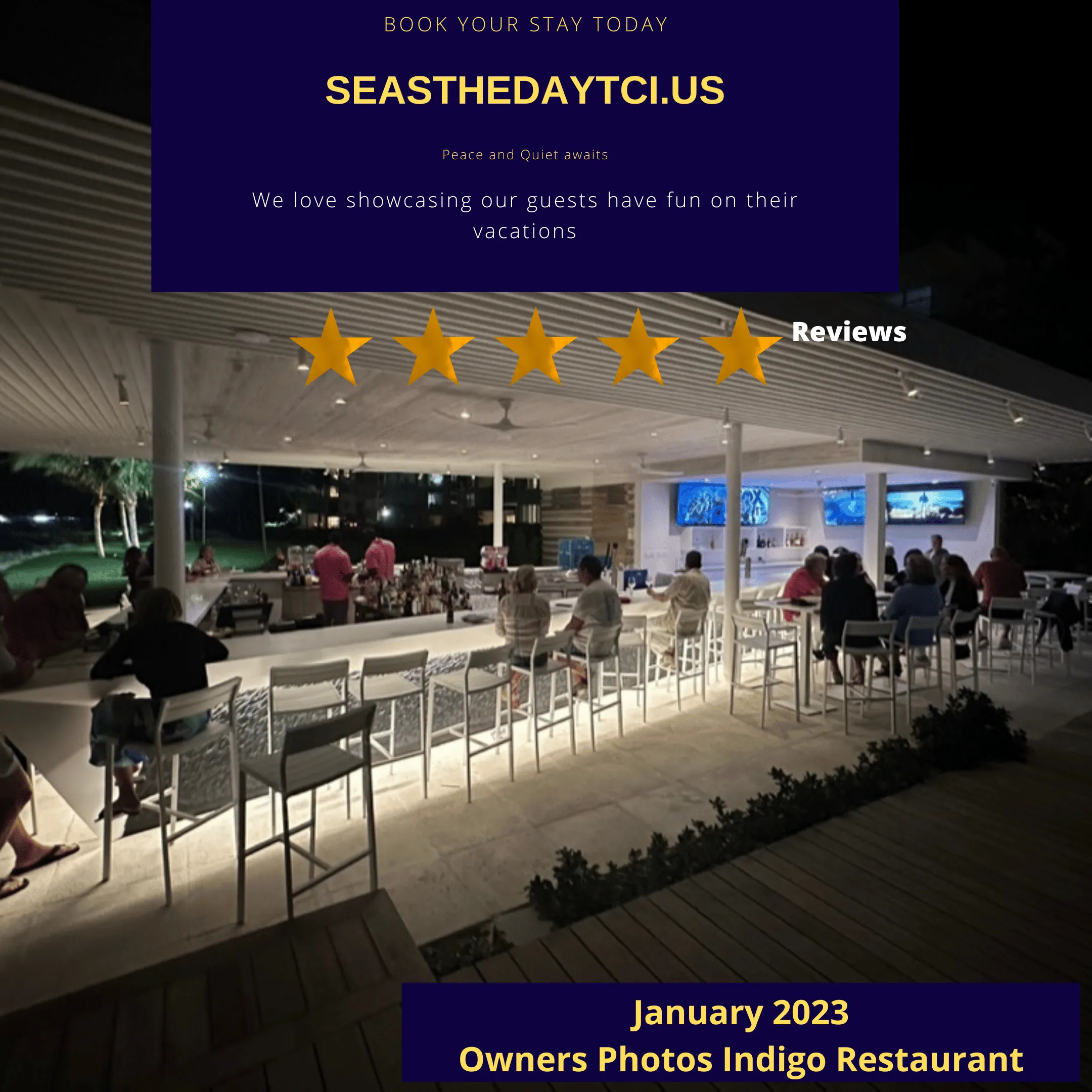 Seas the Day TCI - Dining