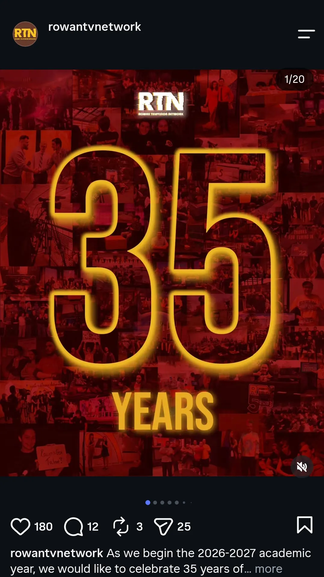 Rowan Television Network 35 Year Anniversary