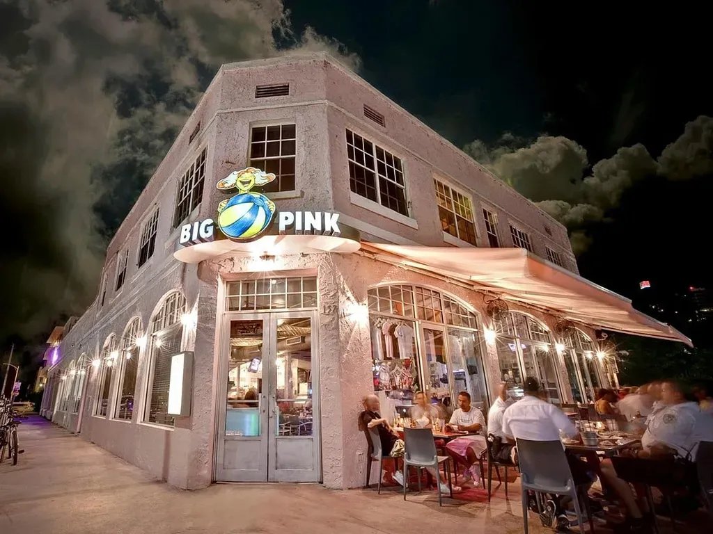 Big Pink is a popular restaurant located in Miami Beach, Florida.