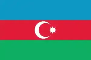 Azerbijan Flag