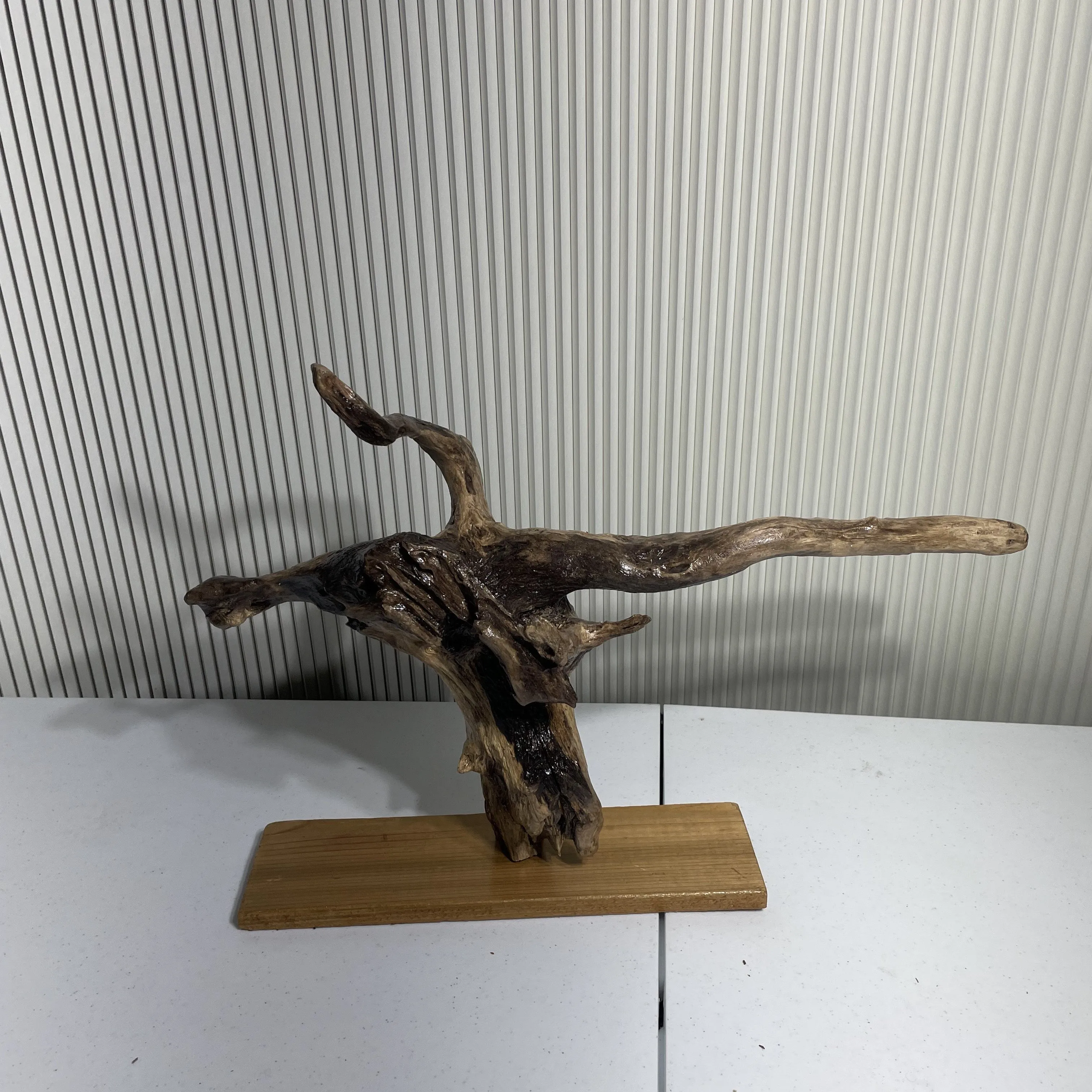 Flight driftwood art