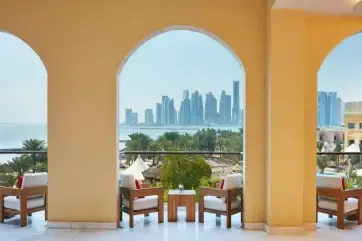 InterContinental Doha Beach & Spa Club Intercontinental Terrace Views