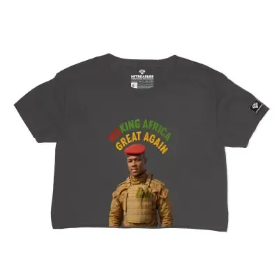 Traore - Making Africa Great Again Crop top