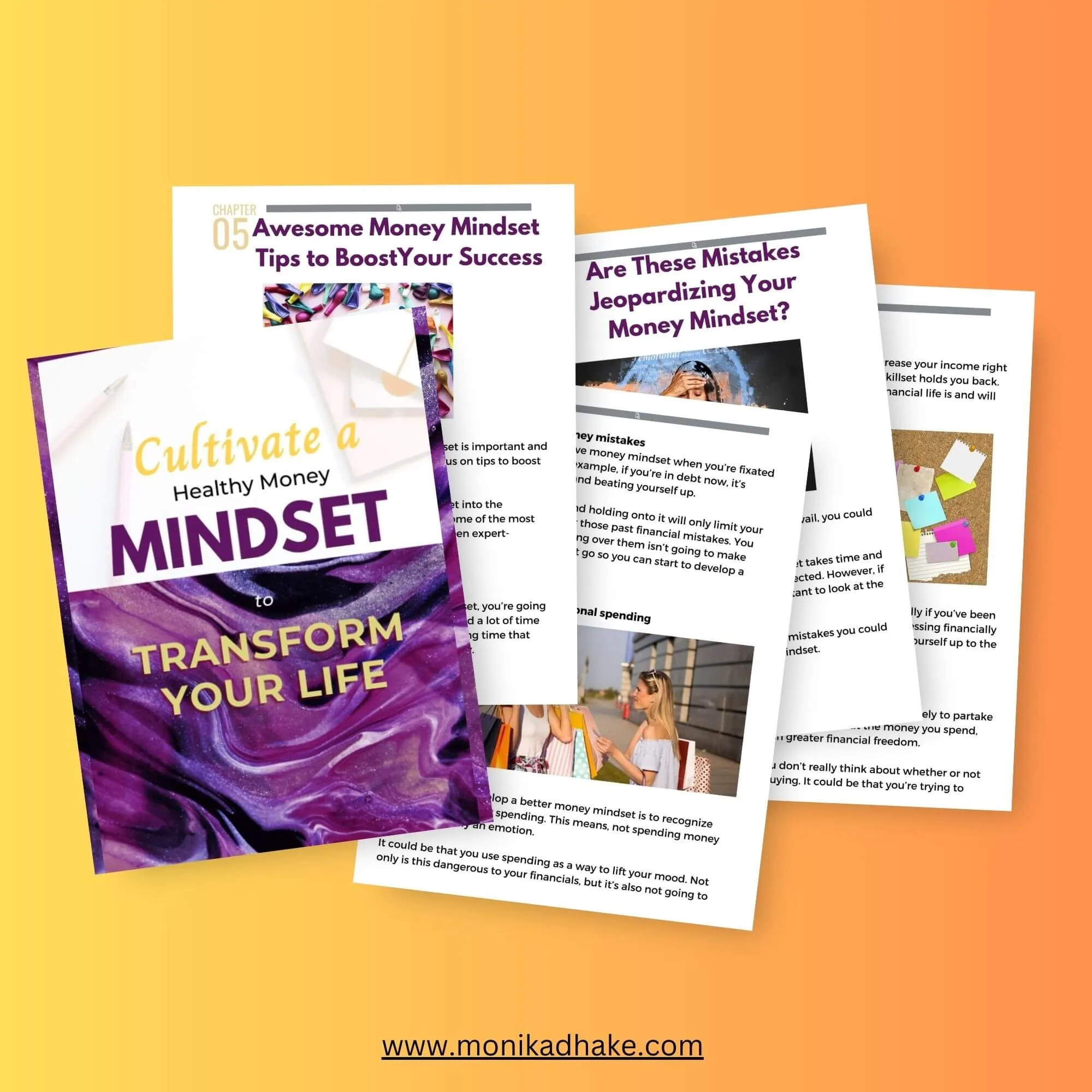 Healthy  Money Mindset Free Guide