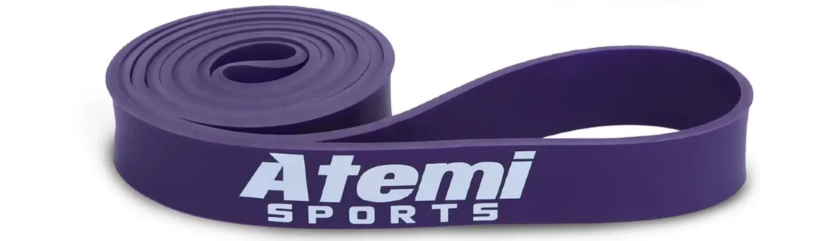 Banda de resistencia morada Atemi Sports