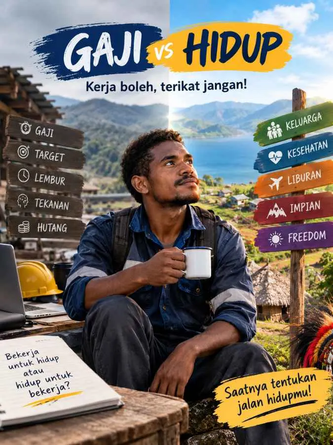 Gaji vs Hidup di tanah papua