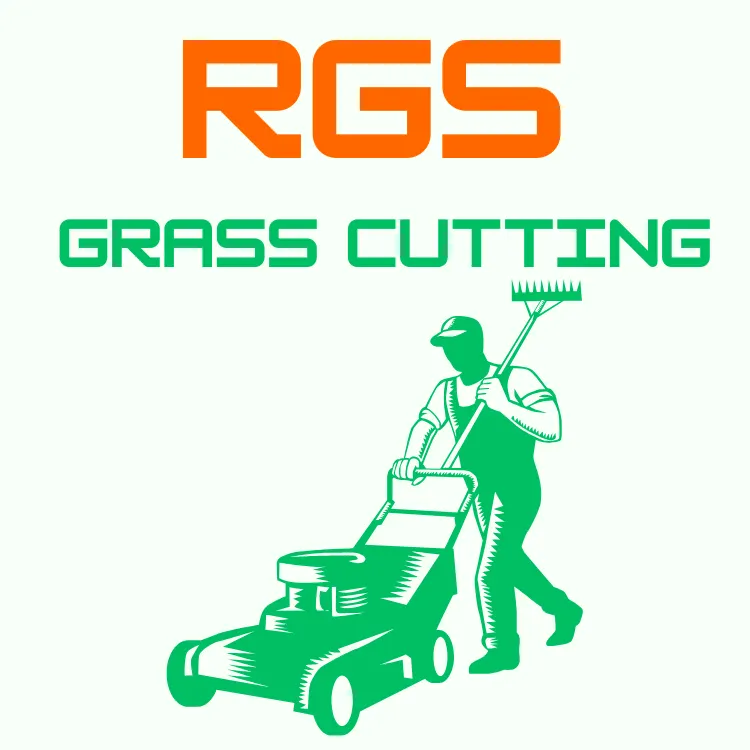 RGS Grass Cutting Logo