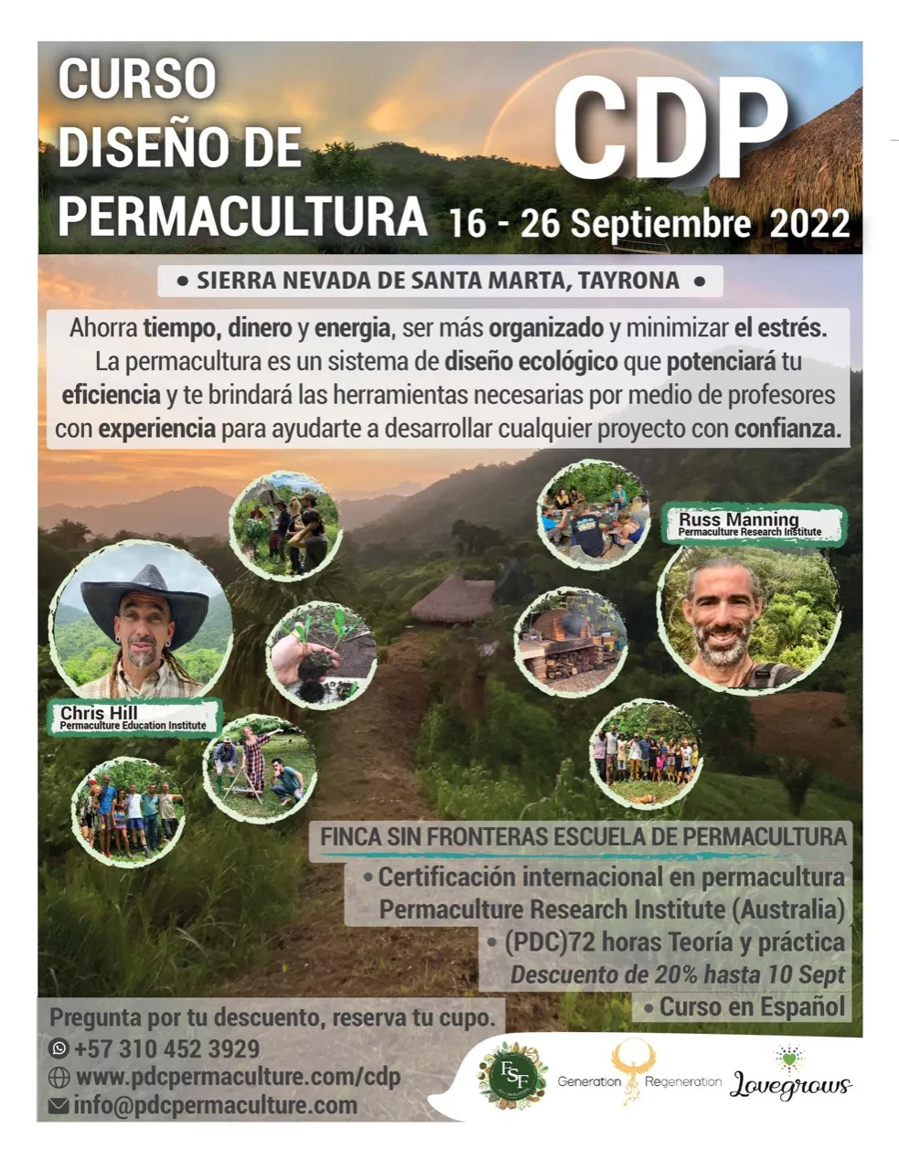 CDP Curso Diseño de Permacultura 2022