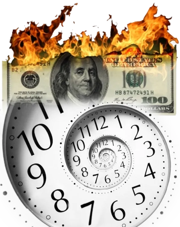 ceas in spirala bani arsi