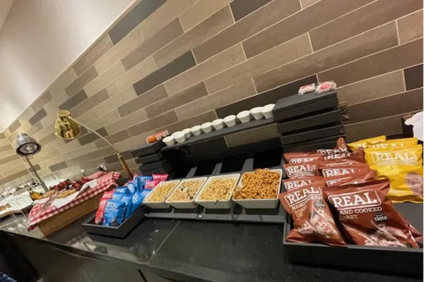 Executive lounge Hilton Edinburgh