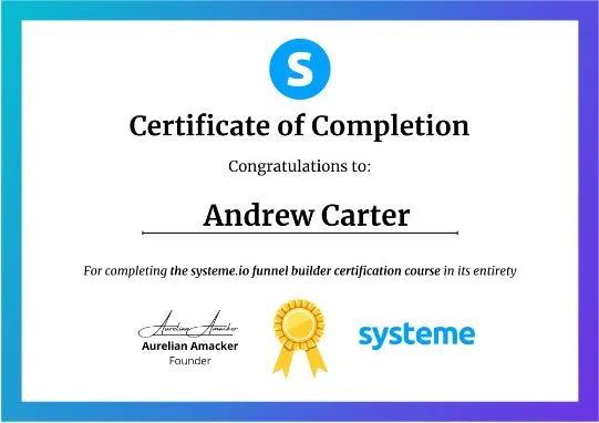 Free funnel building course