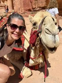 check out my new camel friend from Petra