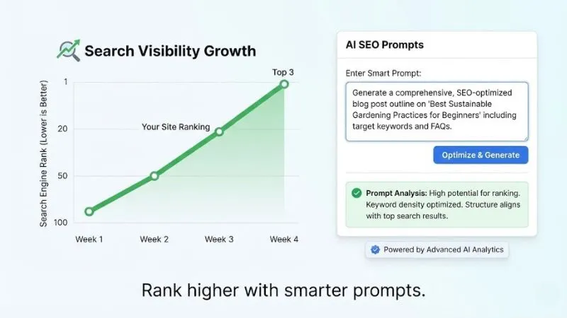 How to Combine SEO Strategy with the Expert AI Prompts Features List