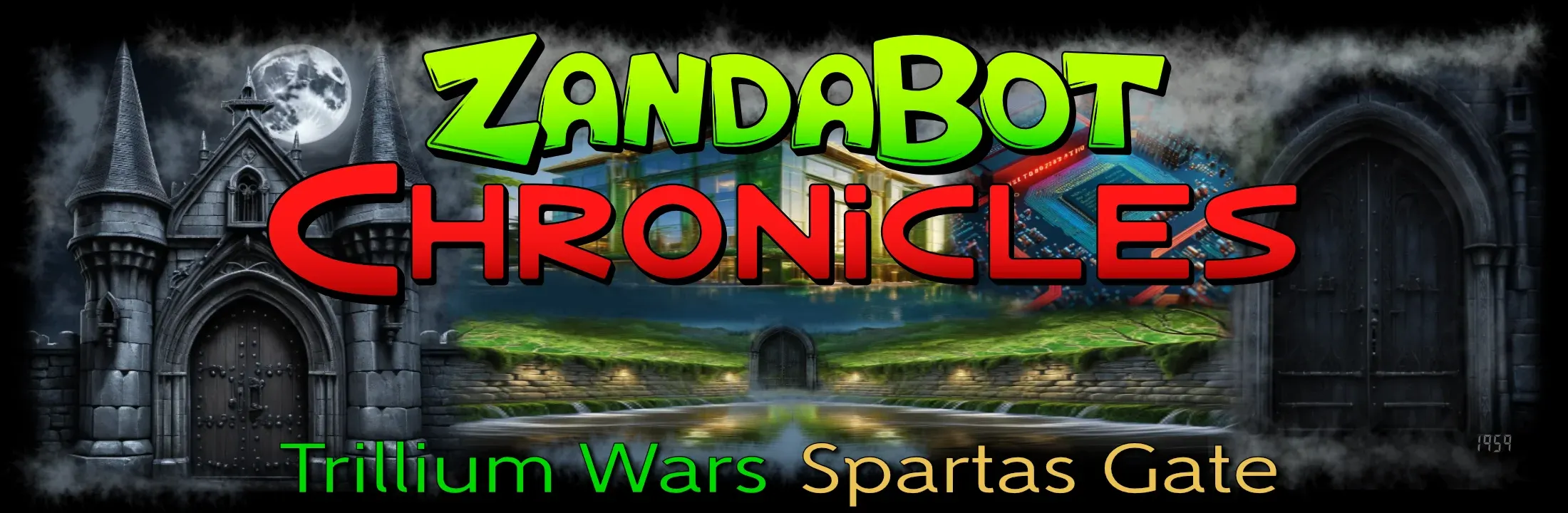 ZandaBot Chronicles Trillium Wars Spartas Gate