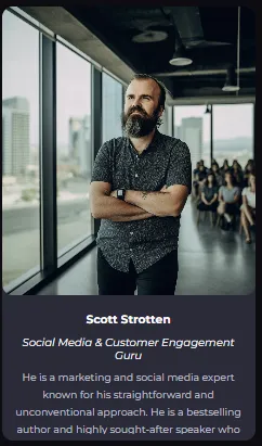 Scott Strotten, Social Media & Customer Engagement Guru