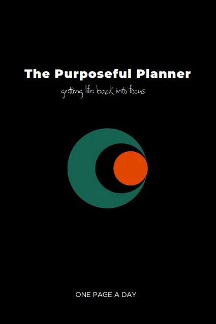 Purposeful Planner. One Page Per Day