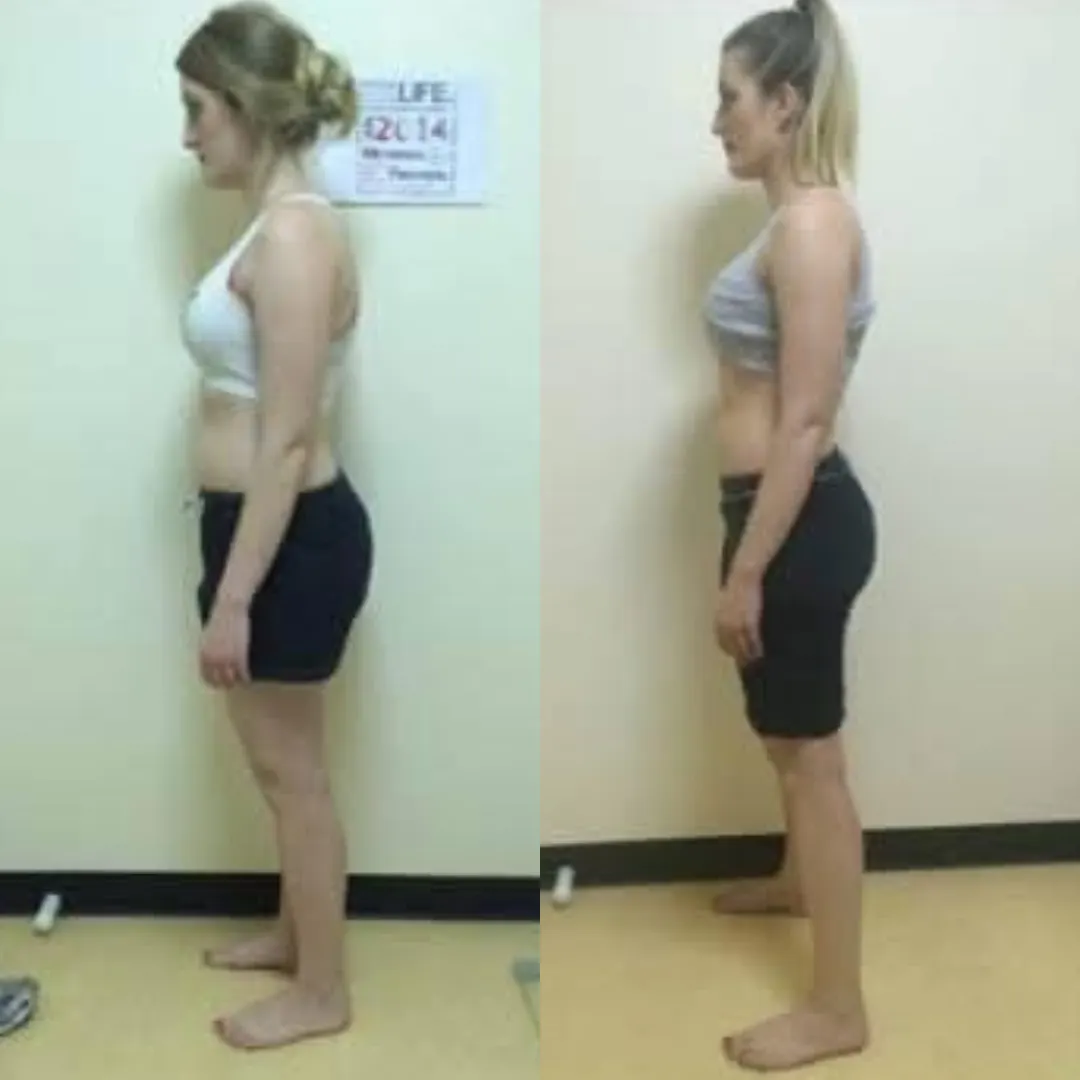Emma, young and fit but her body wasn't as toned as she like. Started strength training and fell in love with the confidence it gave her