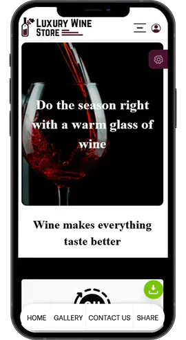 MobileAgency.CC - Luxury Wine Store