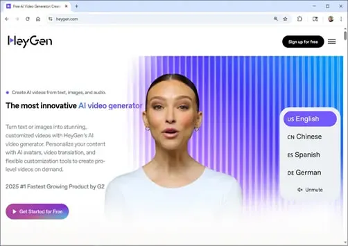 Turn text or images into stunning, customized videos with HeyGen’s AI video generator. 