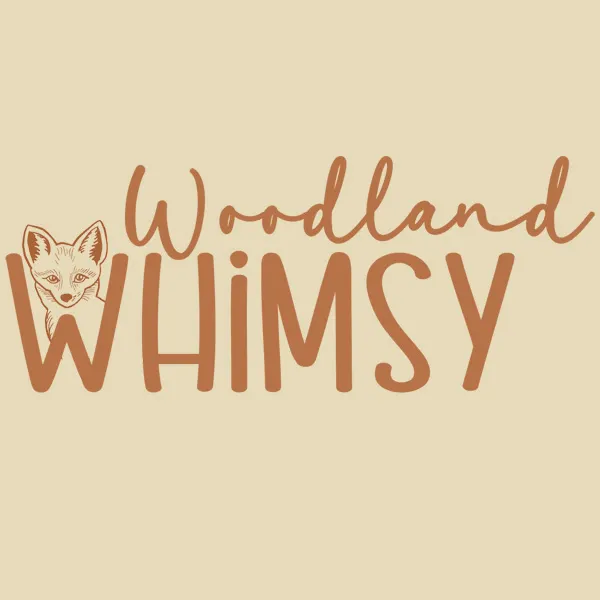 Woodland Whimsy Foxes Logo