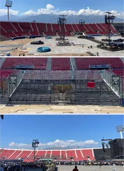 Alex Hadjigeorgiou - Santiago Chile w Coldplay