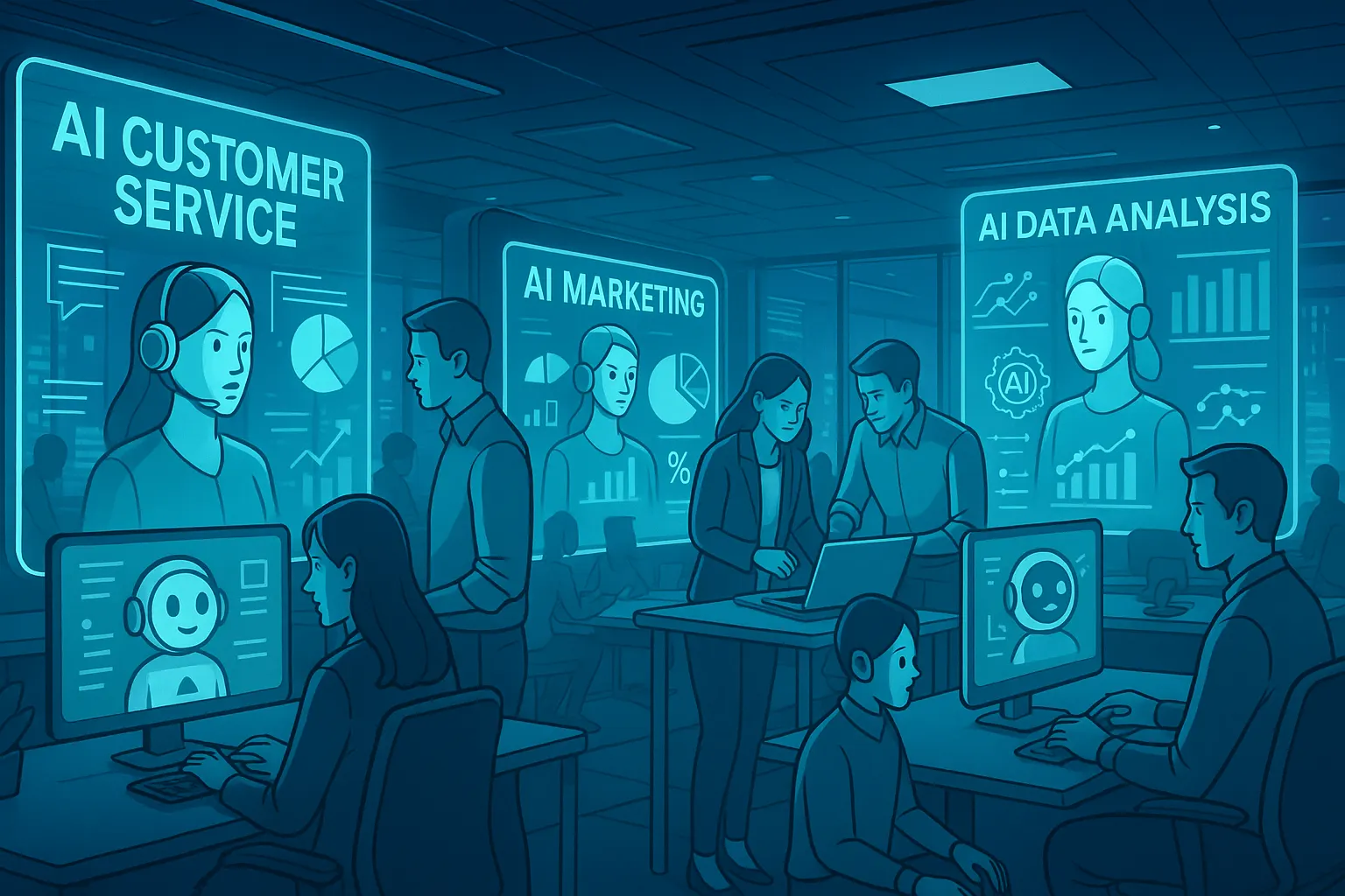 Ditching staff for AI agents