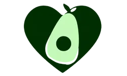 Avocado Heart Logo