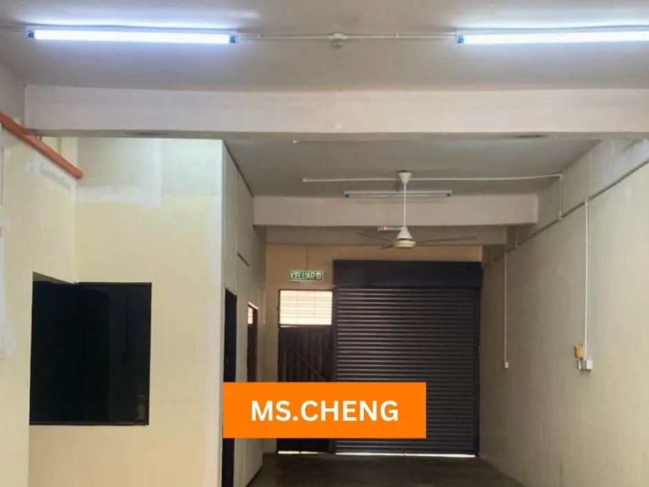 bukit minyak ground floor shoplot for rent at bukit mertajam