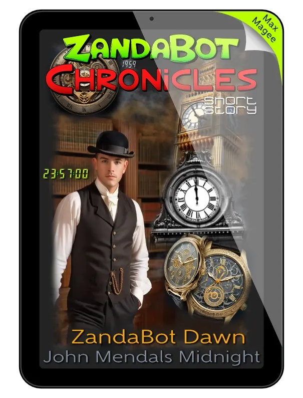 Zandabot Chronicles ZandaBot Dawn John Mendals Midnight