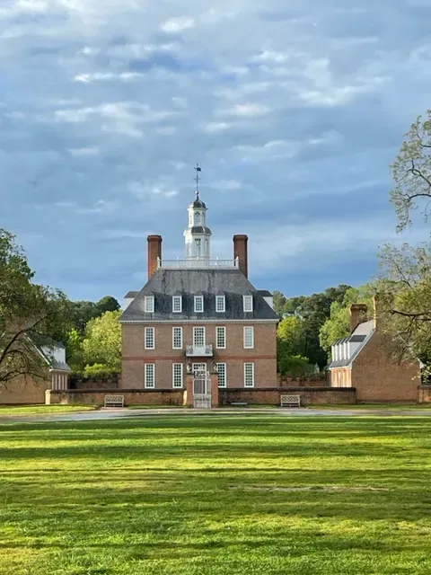 Governors Palace and the Palace Green in Colonial Williamsburg