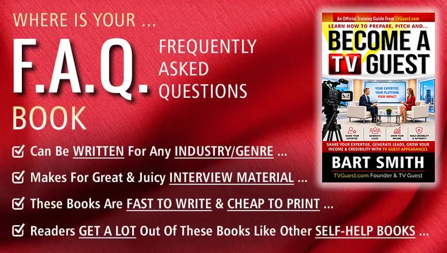 Where Is Your F.A.Q. (Frequently Asked Questions) Book?