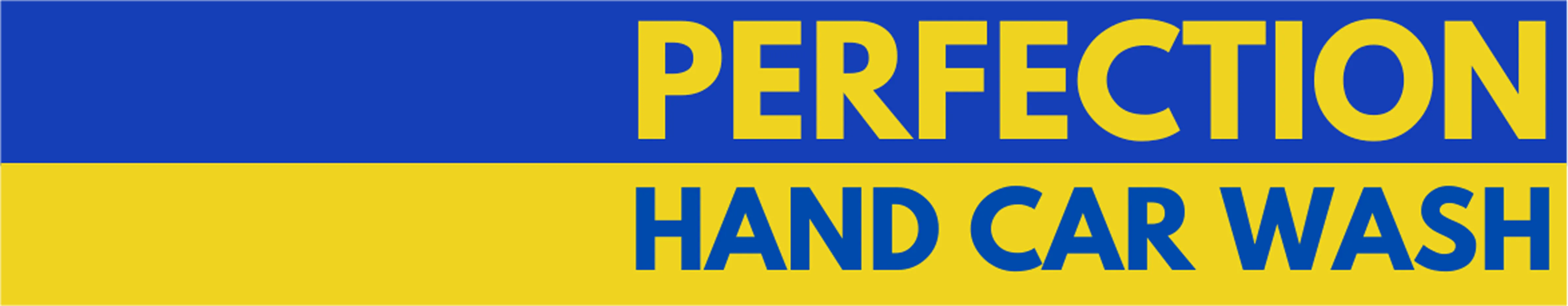 perfection hand car wash logo