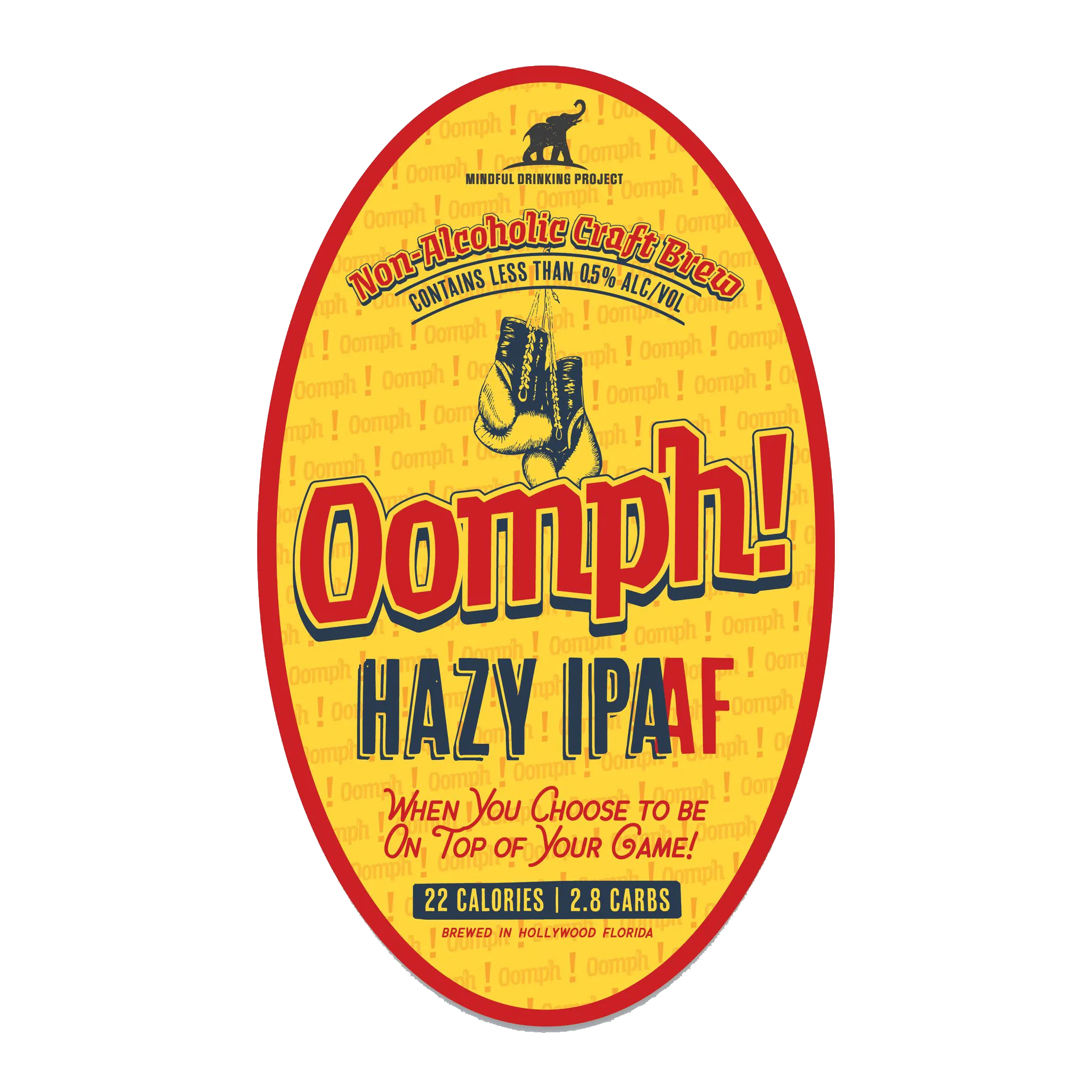 oomph non-alcoholic craft beer