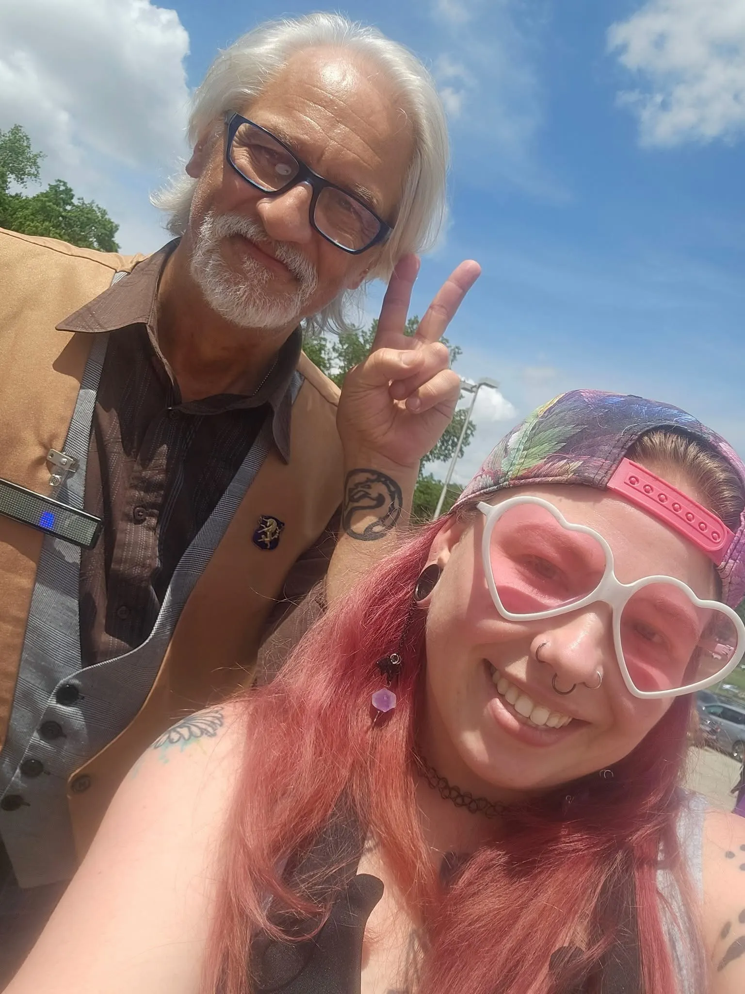 Paul with fan