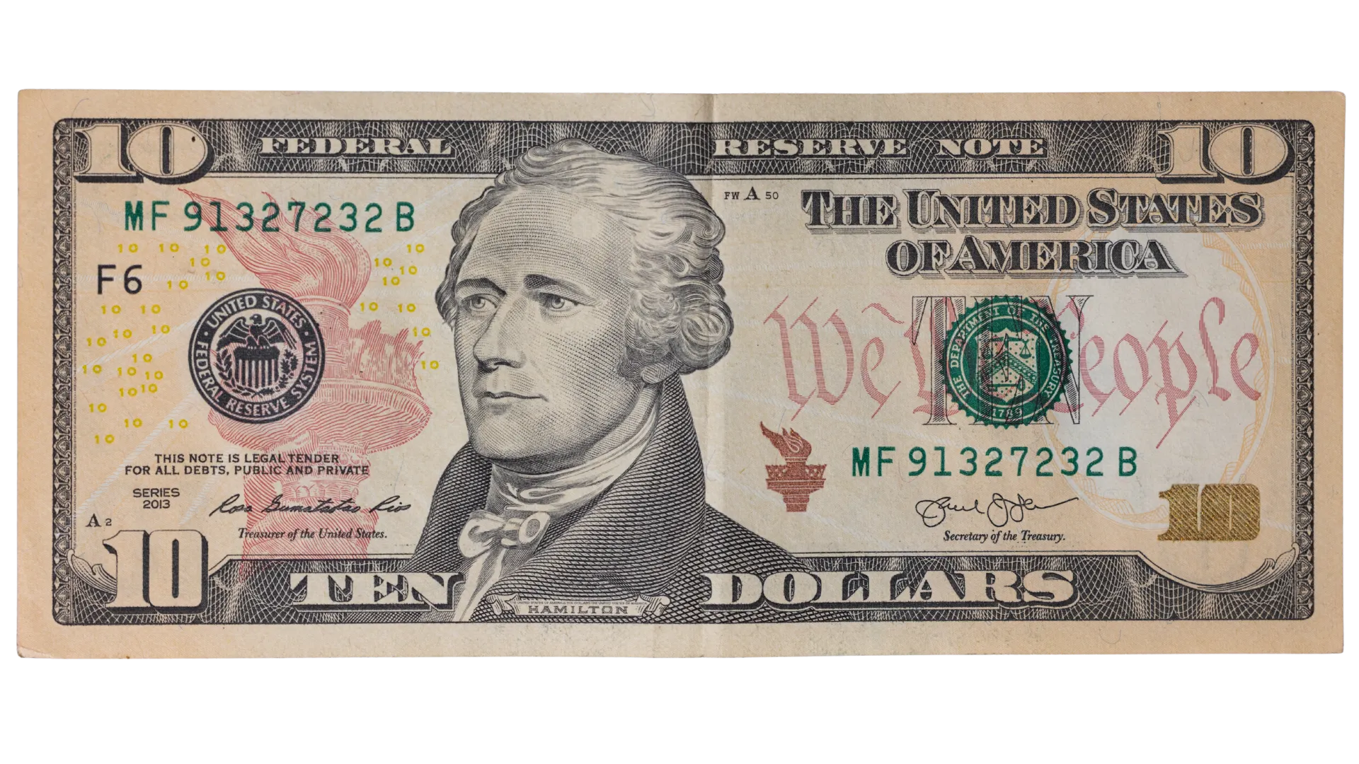 $10 Bill
