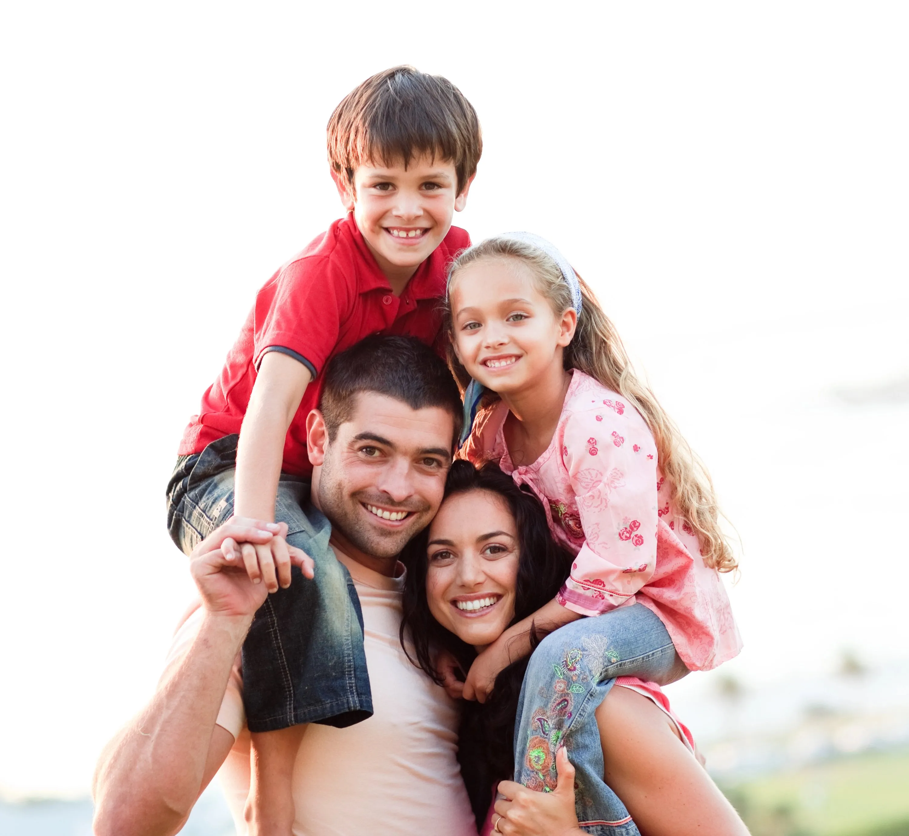 Happy Family of Four