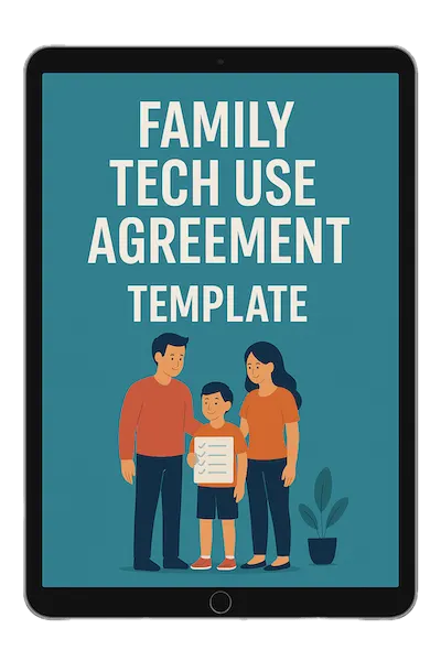 Family Tech Use Agreement Template Bonus