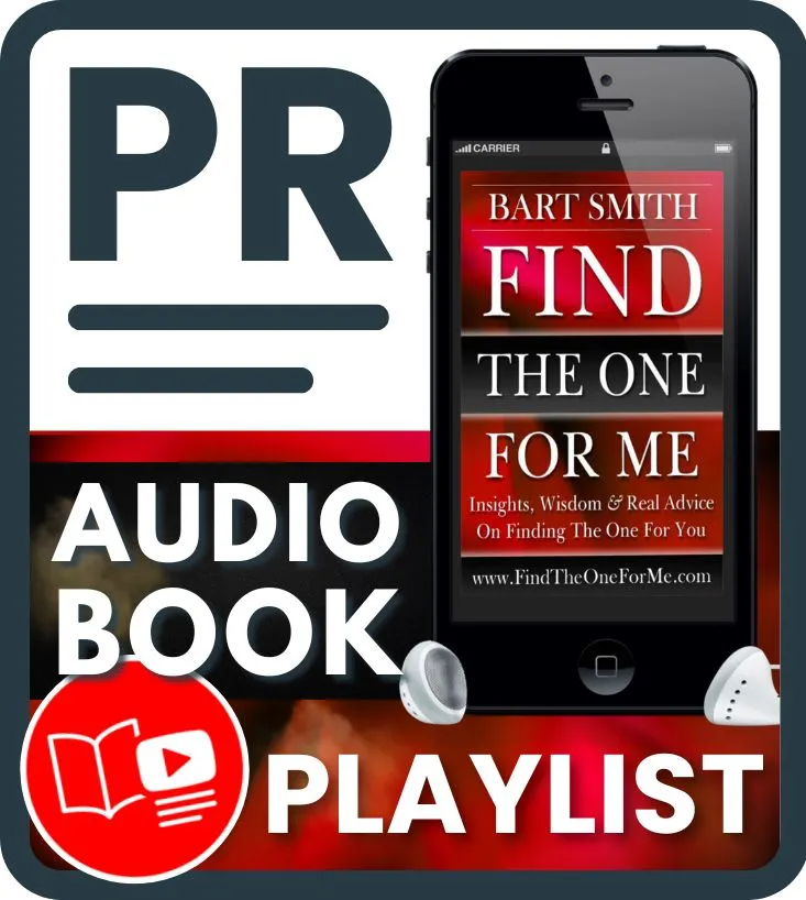 Press Release For Find The One For Me Audiobook Playlist on YouTube by Bart Smith