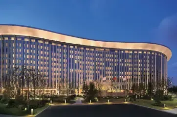 InterContinental Shanghai Hongqiao NECC Exterio Night
