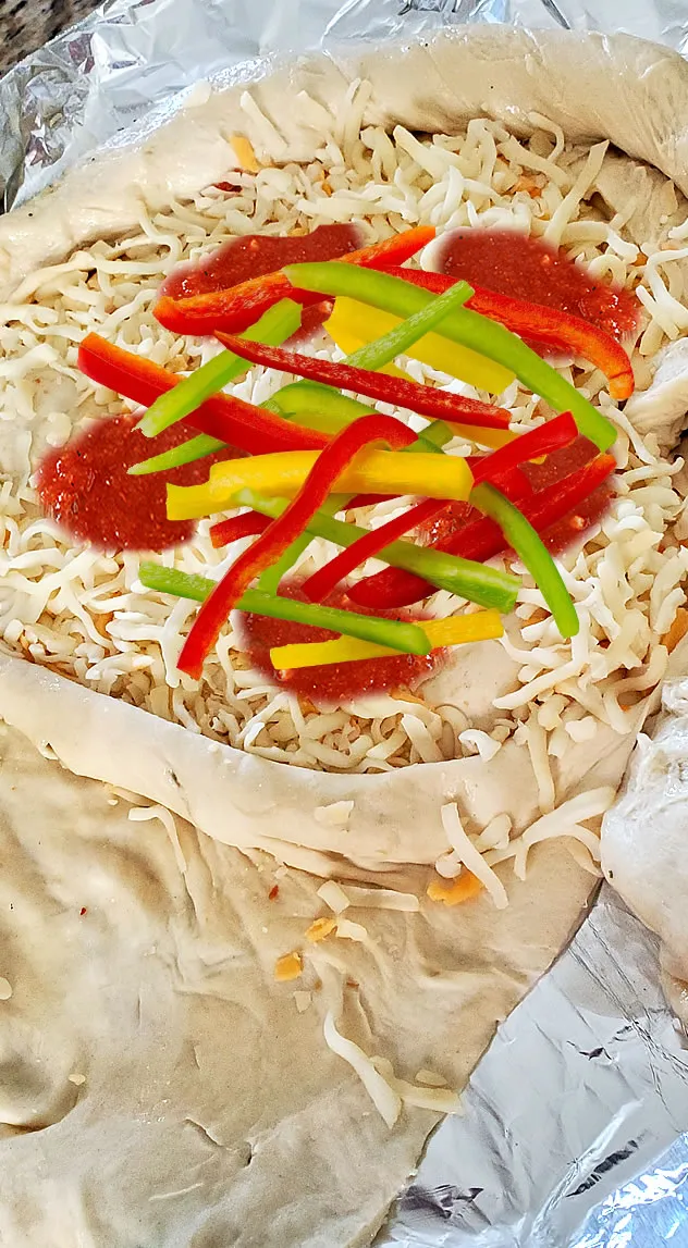 Add Bell Peppers To Your Calzone