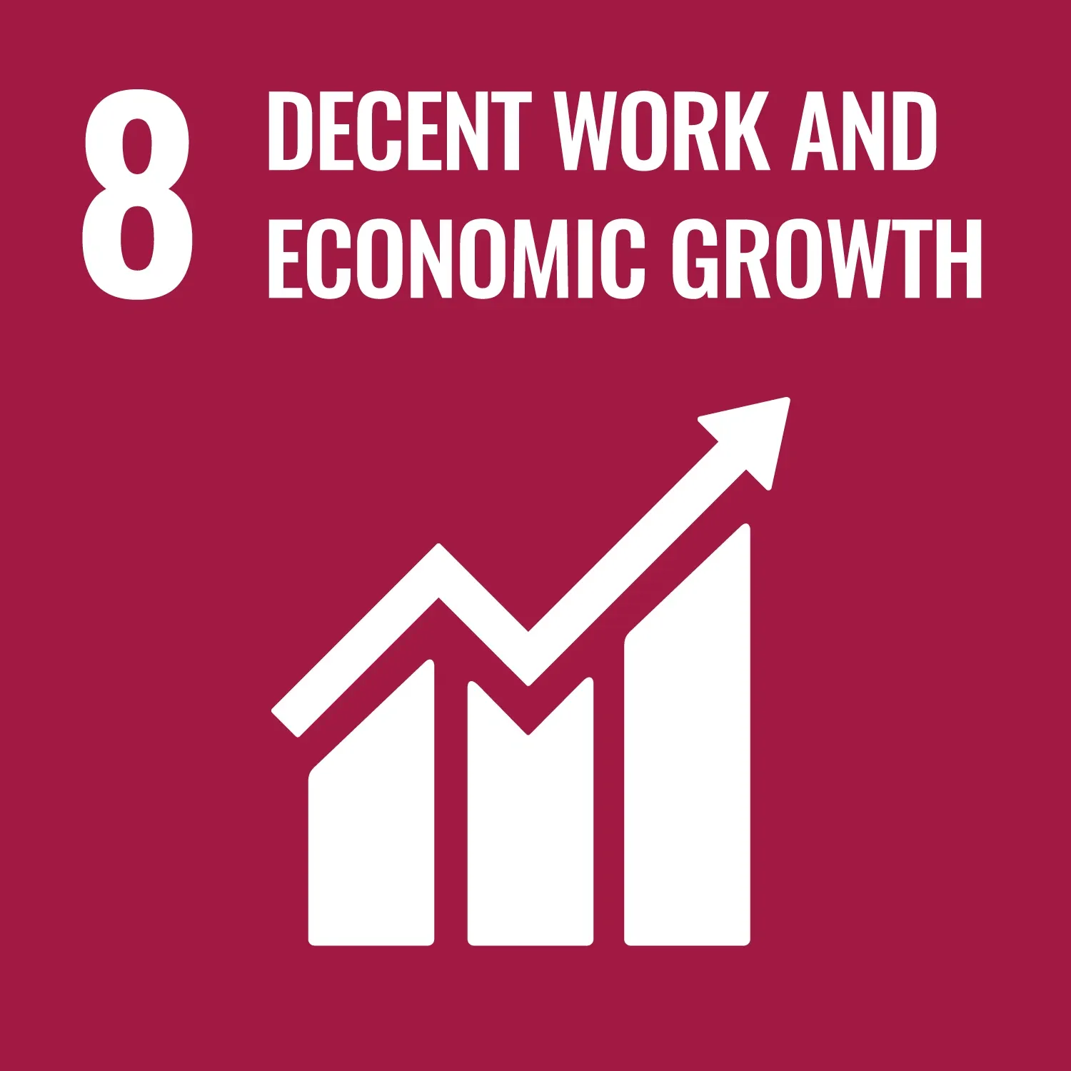 UN Sustainable Development Goal 8 Decent Work and Economic Growth - Test & Protect Services