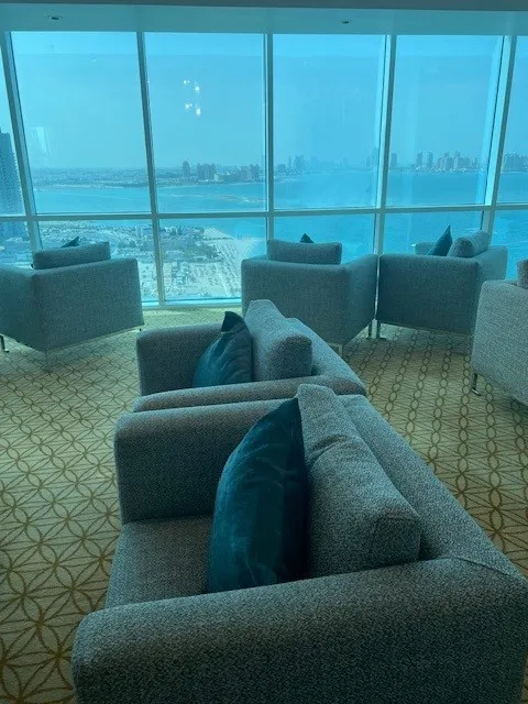Executive lounge Hilton Doha