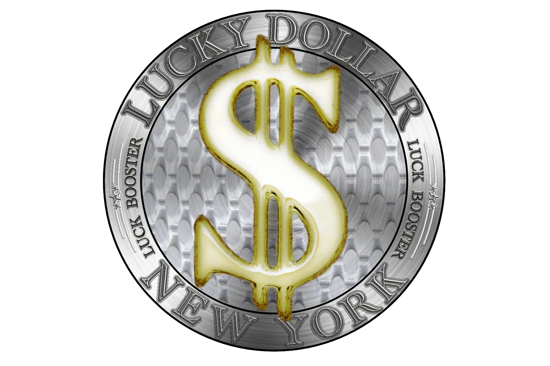Lucky Dollar Silver Coin