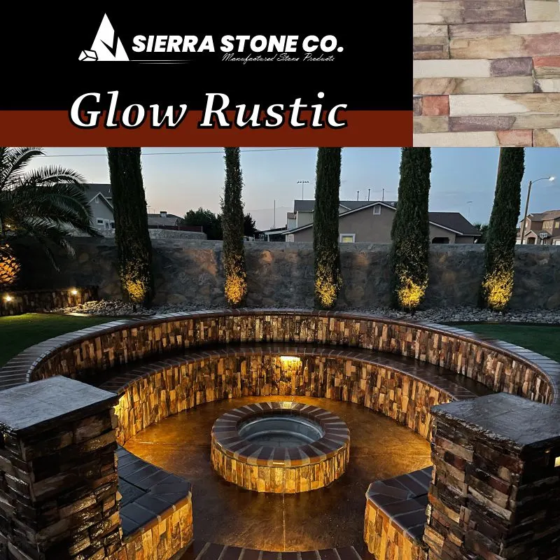 rustic stone veneer