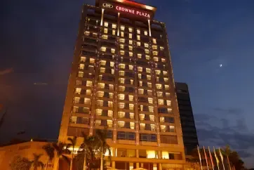 Crowne Plaza Zhongshan Wing On City Exterior Night