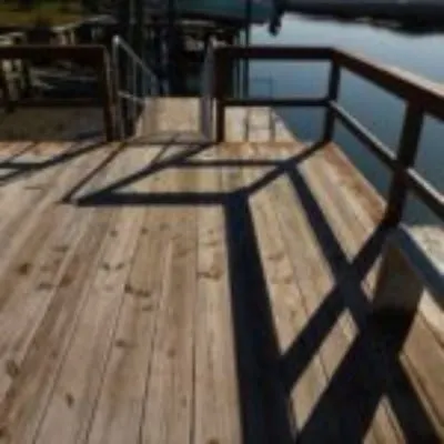 Deck and Boat Ramp