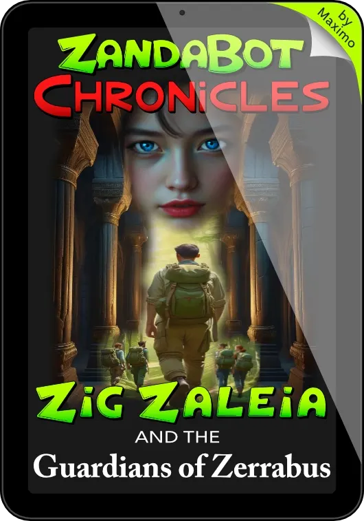 ZandaBot Chronicles Zig Zaleia and the Guardians of Zerrabus