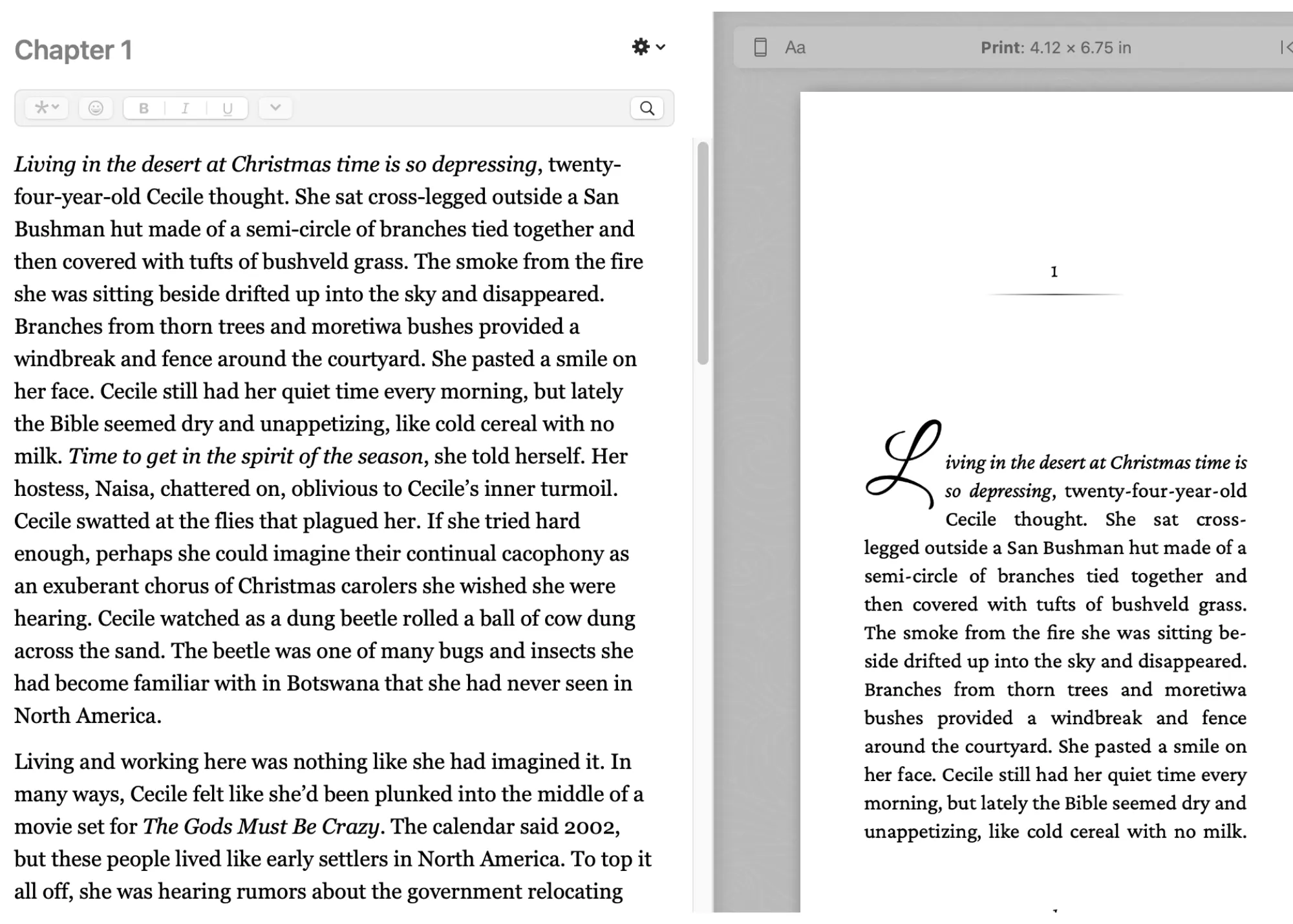 Book Design & Formatting